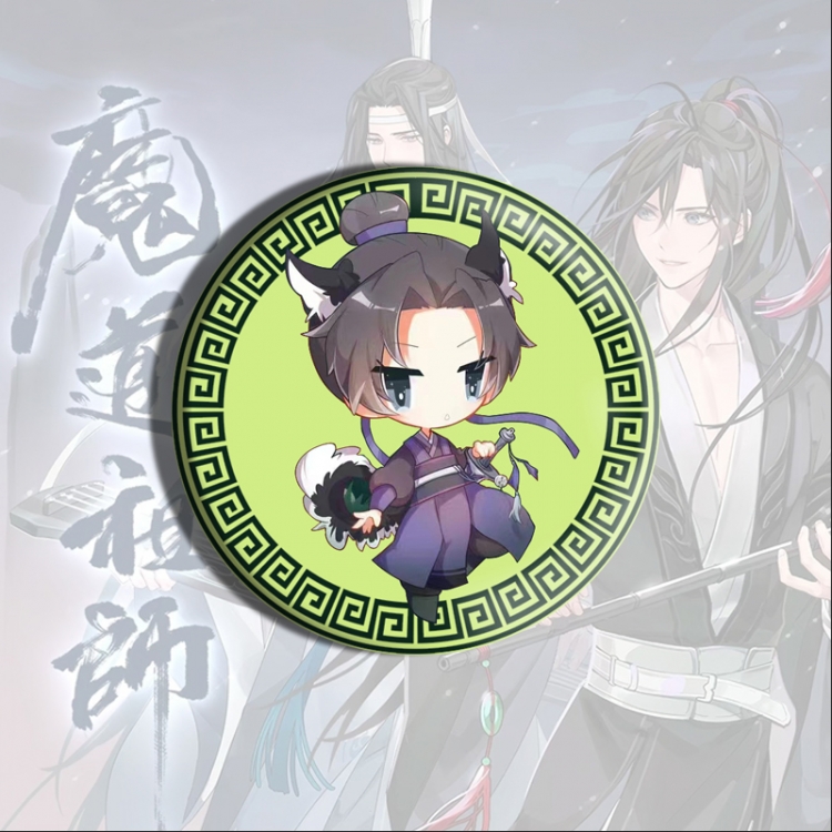 The wizard of the de Anime tinplate brooch badge price for 5 pcs