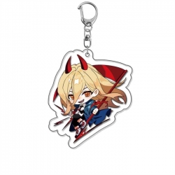 Chainsaw Man Anime Acrylic Key...
