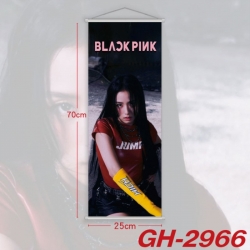 BLACK PINK Plastic Rod Cloth S...