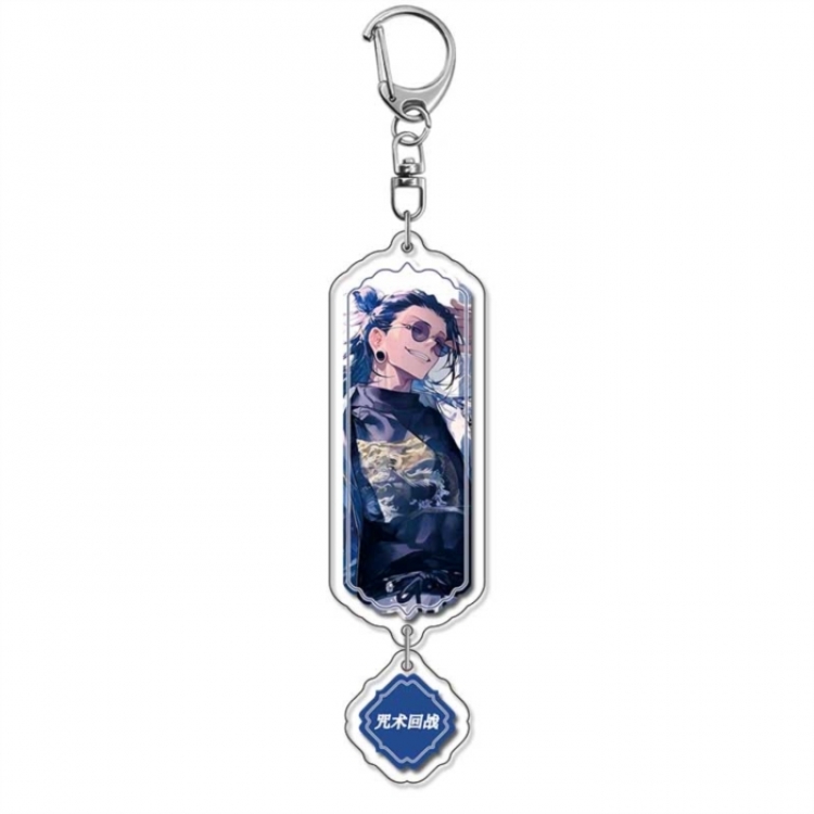 Jujutsu Kaisen Anime peripheral acrylic keychain Long pendant 8.5cm price for 5 pcs