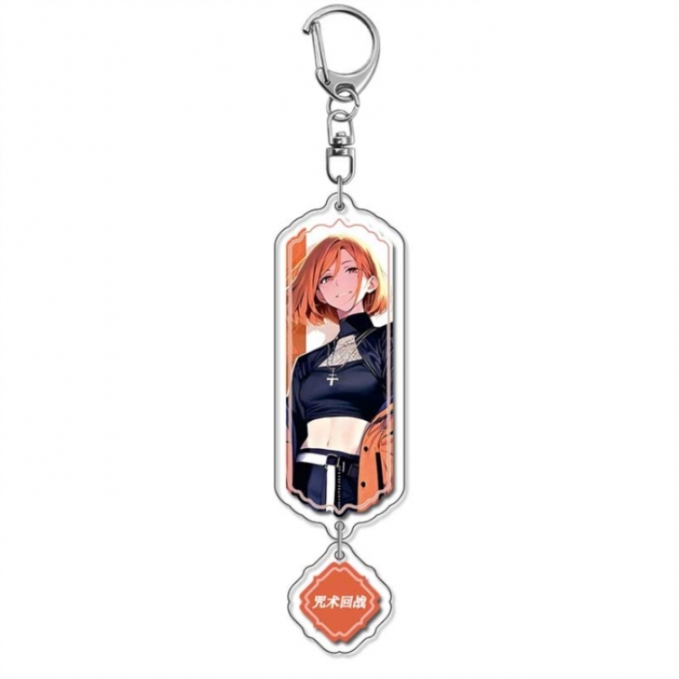 Jujutsu Kaisen Anime peripheral acrylic keychain Long pendant 8.5cm price for 5 pcs