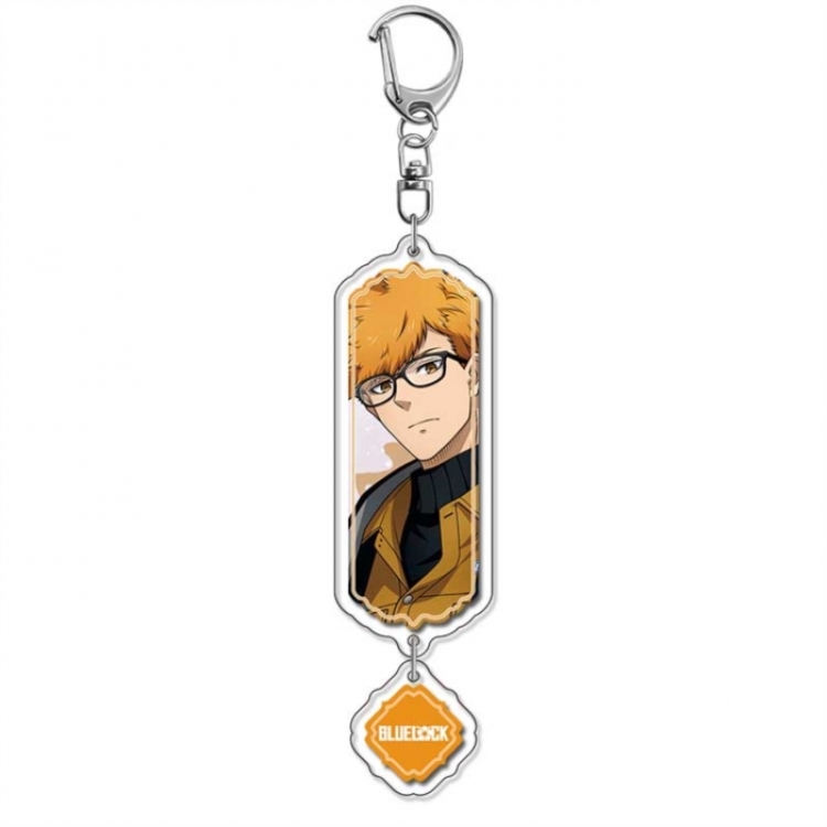 BLUE LOCK  Anime peripheral acrylic keychain Long pendant 8.5cm price for 5 pcs