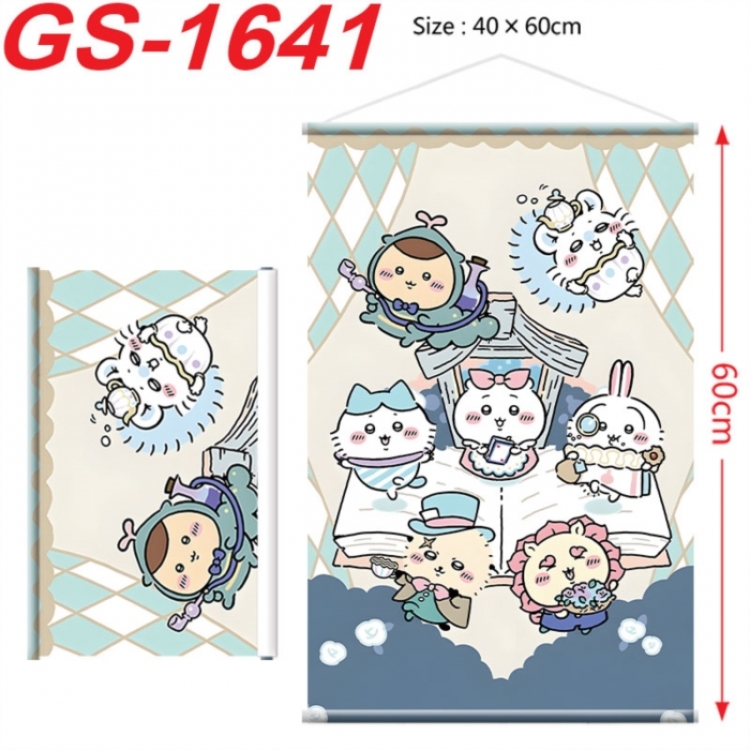 Chiikawa Anime digital printing hanging rope hanging Wall Scroll 40x60cm