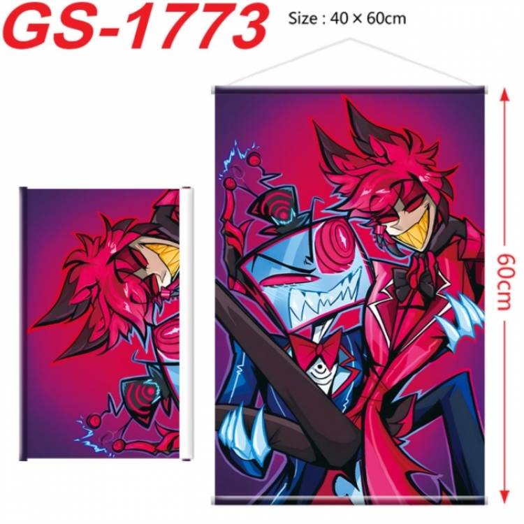 Hazbin Hotel Anime digital printing hanging rope hanging Wall Scroll 40x60cm