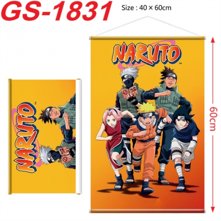 Naruto Anime digital printing hanging rope hanging Wall Scroll 40x60cm