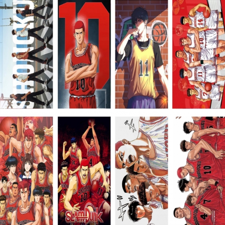 Slam Dunk Embossed poster 8 pcs a set 42X29CM price for 5 sets 