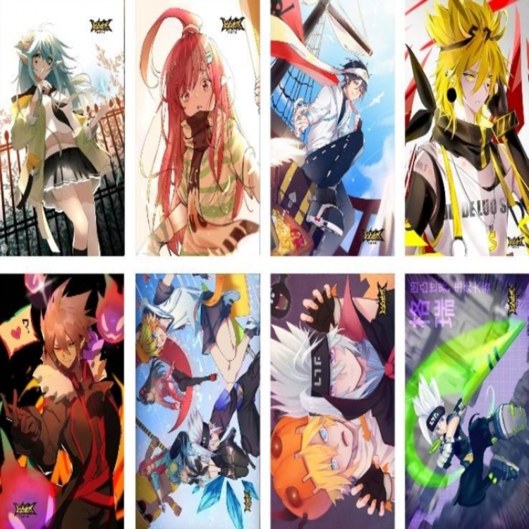 AOTU Embossed poster 8 pcs a set 42X29CM price for 5 sets 