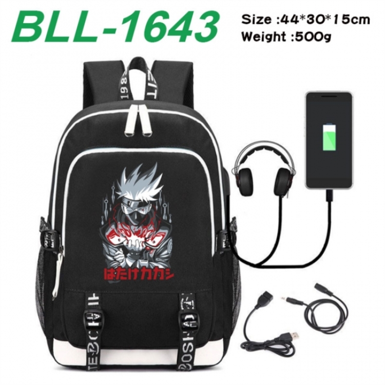 Naruto Game Canvas Backpack Waterproof School Bag 44X30X15CM 500G