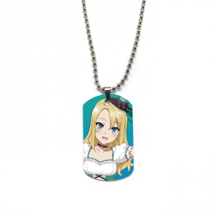 Rascal Does Not Dream of Bunny Girl Senpai‌ Anime double-sided full color printed military brand necklace price for 5 pc
