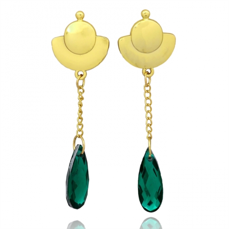 The Apothecary Diaries Hardware Anime peripheral metal earrings OPP bag  price for 5 pcs  