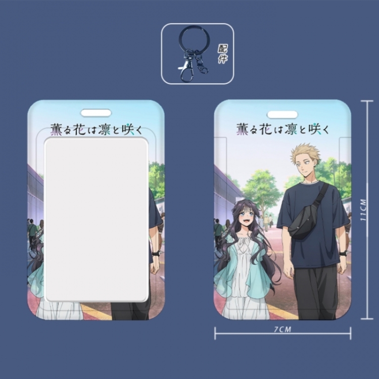 The Fragrant Flower Blooms with Dignity‌ Cartoon peripheral ID card sleeve Ferrule 11cm long 7cm wide price for 5 pcs