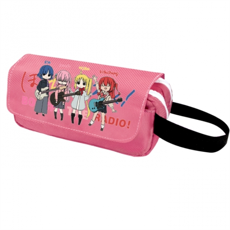 BOCCHI THE ROCK! Anime peripheral large capacity double-layer pencil case 6x10x20cm