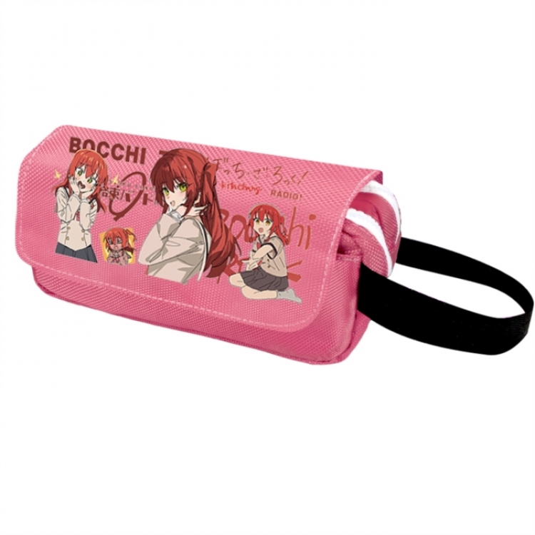 BOCCHI THE ROCK! Anime peripheral large capacity double-layer pencil case 6x10x20cm