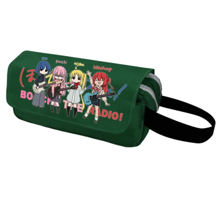 BOCCHI THE ROCK! Anime peripheral large capacity double-layer pencil case 6x10x20cm