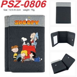 snoopy Anime color blocked thr...