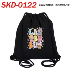 Labubu Anime-themed Canvas Dra...