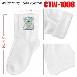 Labubu Anime Print Long Crew C...