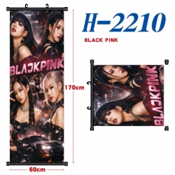 BLACK PINK Black plastic rod c...
