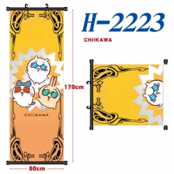 Chiikawa Black plastic rod clo...