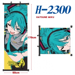 Hatsune Miku Black plastic rod...