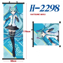 Hatsune Miku Black plastic rod...