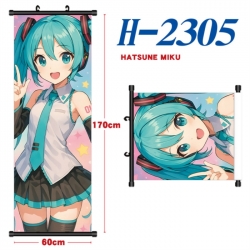 Hatsune Miku Black plastic rod...