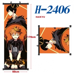 Haikyuu!! Black plastic rod cl...