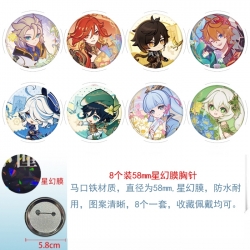 Genshin Impact Anime round Ast...