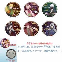 Naruto Anime Rainbow Mask Badg...