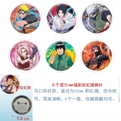 Naruto Anime Rainbow Mask Badg...