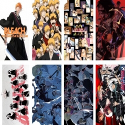 Bleach Embossed poster 8 pcs a...