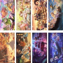 Embossed poster 8 pcs a set 42...