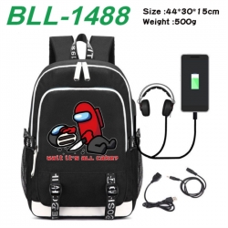 Among Us  Game Canvas Backpack...