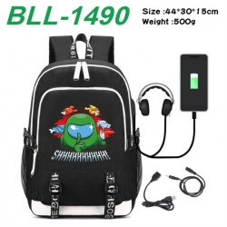 Among Us  Game Canvas Backpack...
