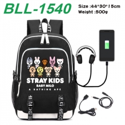 Stray Kids Game Canvas Backpac...