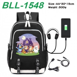 Bluey Game Canvas Backpack Wat...