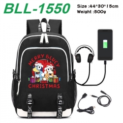 Bluey Game Canvas Backpack Wat...