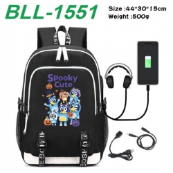 Bluey Game Canvas Backpack Wat...
