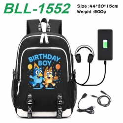 Bluey Game Canvas Backpack Wat...