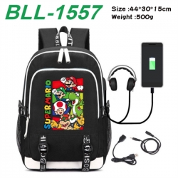 Super Mario Game Canvas Backpa...
