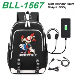 Undertale Game Canvas Backpack...