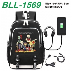 Undertale Game Canvas Backpack...