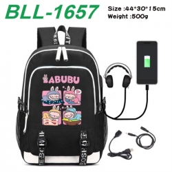 Labubu Game Canvas Backpack Wa...