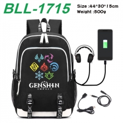 Genshin Impact Game Canvas Bac...
