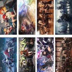 Arknights Embossed poster 8 pc...