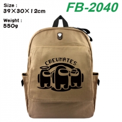 Among Us Canvas Flip Backpack ...