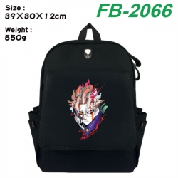 DANDADAN Canvas Flip Backpack ...