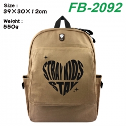 Stray Kids Canvas Flip Backpac...