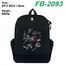Stray Kids Canvas Flip Backpac...