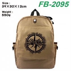Stray Kids Canvas Flip Backpac...